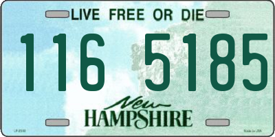 NH license plate 1165185