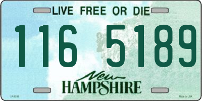 NH license plate 1165189
