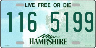 NH license plate 1165199