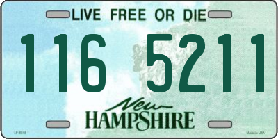 NH license plate 1165211
