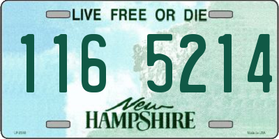 NH license plate 1165214