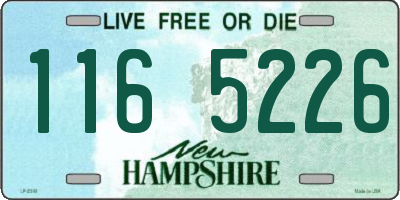 NH license plate 1165226