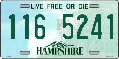 NH license plate 1165241