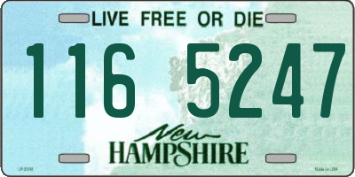 NH license plate 1165247
