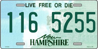 NH license plate 1165255