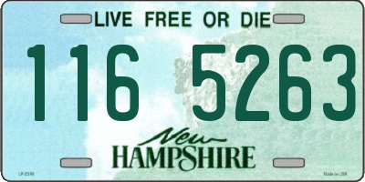 NH license plate 1165263