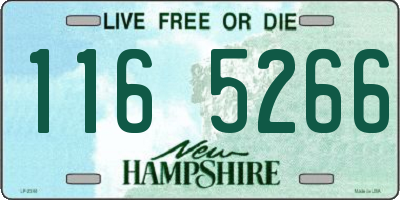 NH license plate 1165266