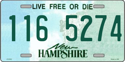 NH license plate 1165274