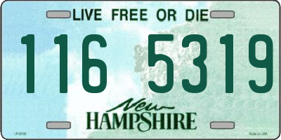 NH license plate 1165319