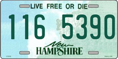 NH license plate 1165390