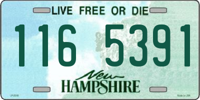 NH license plate 1165391