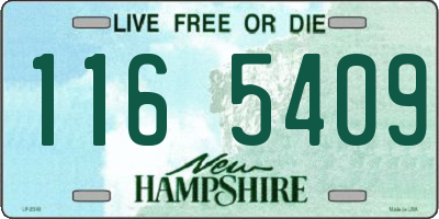 NH license plate 1165409