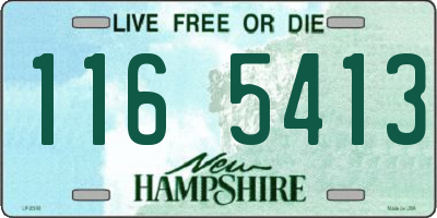 NH license plate 1165413