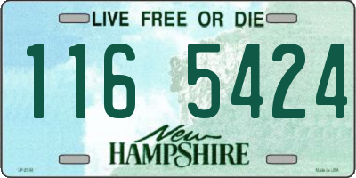 NH license plate 1165424