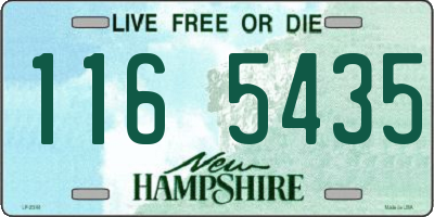 NH license plate 1165435
