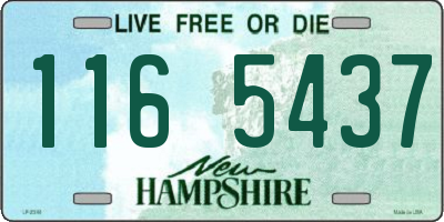 NH license plate 1165437