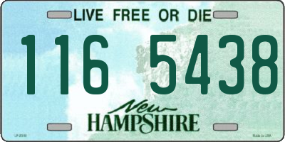 NH license plate 1165438