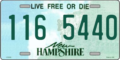 NH license plate 1165440
