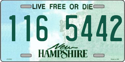 NH license plate 1165442