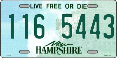 NH license plate 1165443