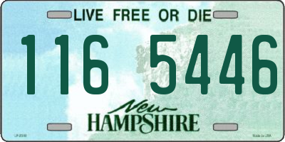 NH license plate 1165446