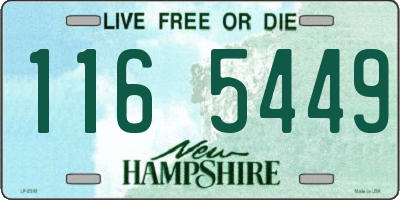 NH license plate 1165449