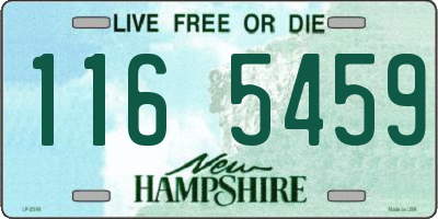 NH license plate 1165459