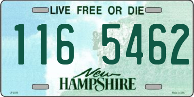 NH license plate 1165462
