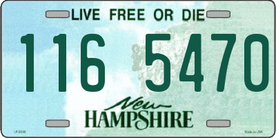 NH license plate 1165470
