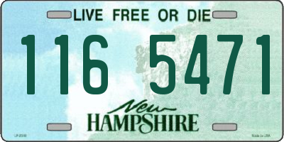 NH license plate 1165471