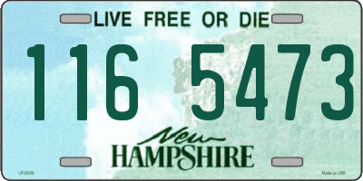 NH license plate 1165473