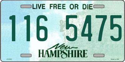 NH license plate 1165475