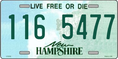 NH license plate 1165477