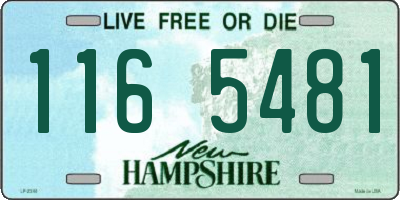 NH license plate 1165481