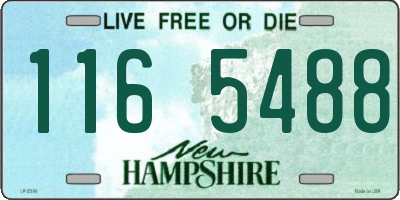 NH license plate 1165488