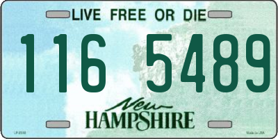NH license plate 1165489