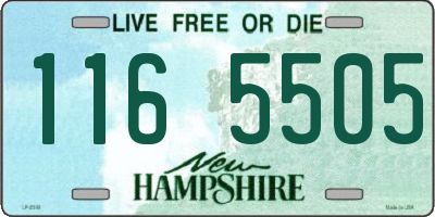 NH license plate 1165505