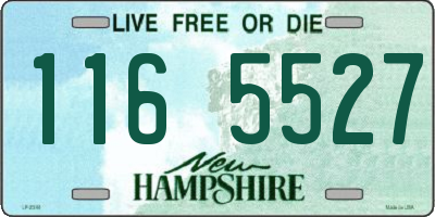 NH license plate 1165527