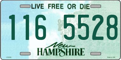NH license plate 1165528