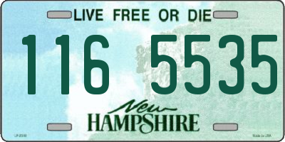 NH license plate 1165535