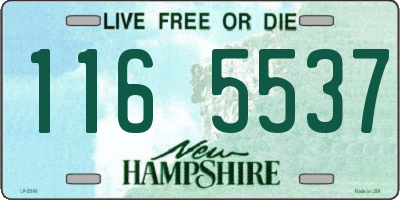 NH license plate 1165537