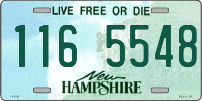 NH license plate 1165548