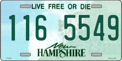 NH license plate 1165549