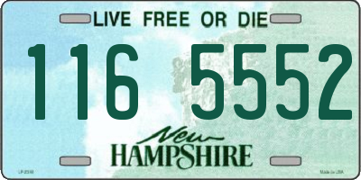 NH license plate 1165552