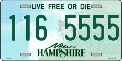 NH license plate 1165555