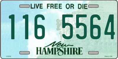 NH license plate 1165564