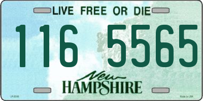 NH license plate 1165565