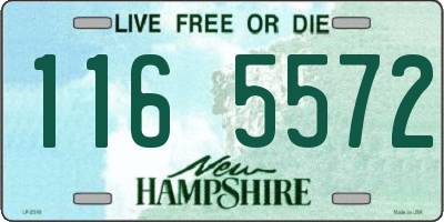 NH license plate 1165572