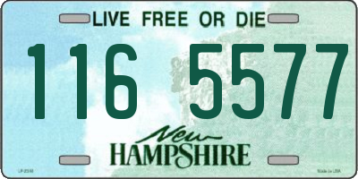 NH license plate 1165577