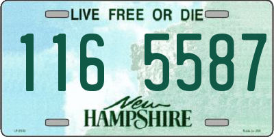 NH license plate 1165587